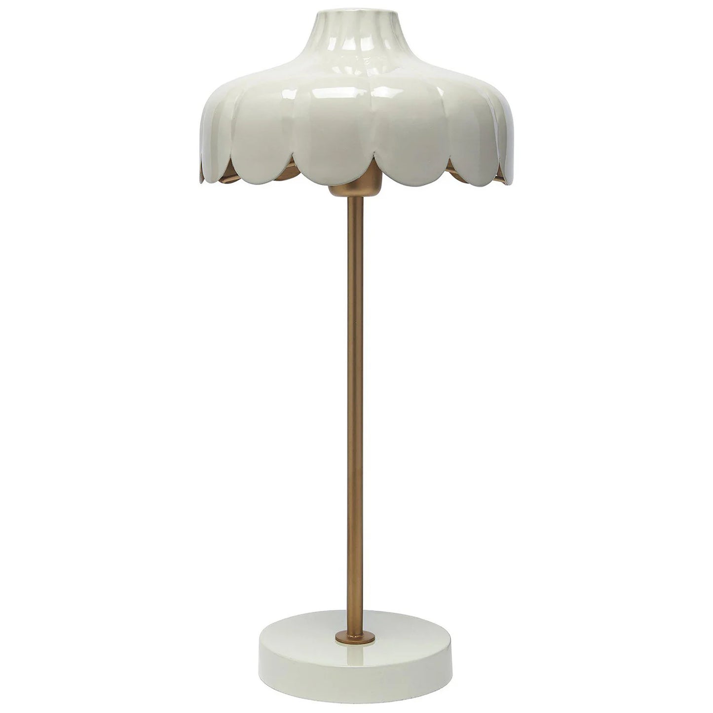 Bordslampa Wells 50 cm, beige