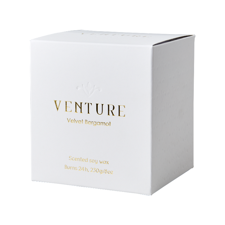 Venture doftljus velvet bergamot