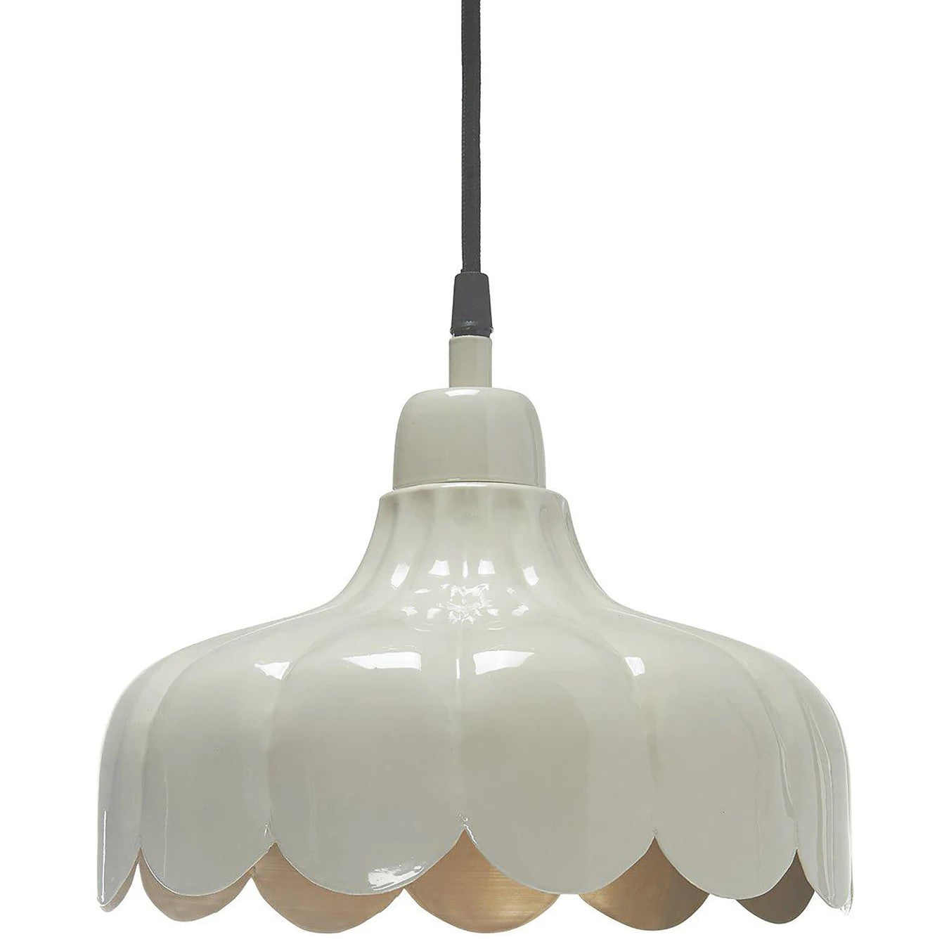 Fönster/ taklampa Wells 24 cm, beige