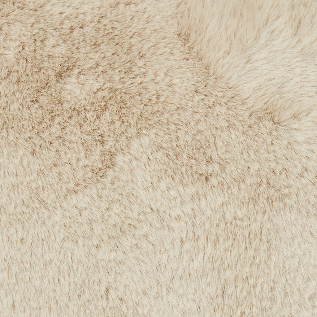 Fluffy kudde beige 45x45 cm