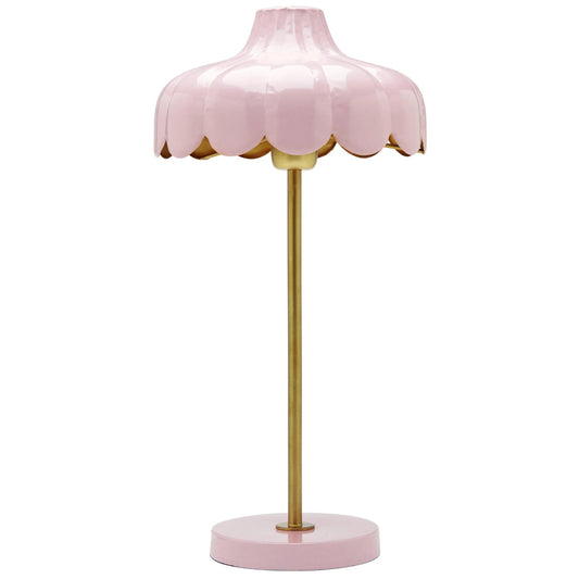 Bordslampa Wells 50 cm, rosa