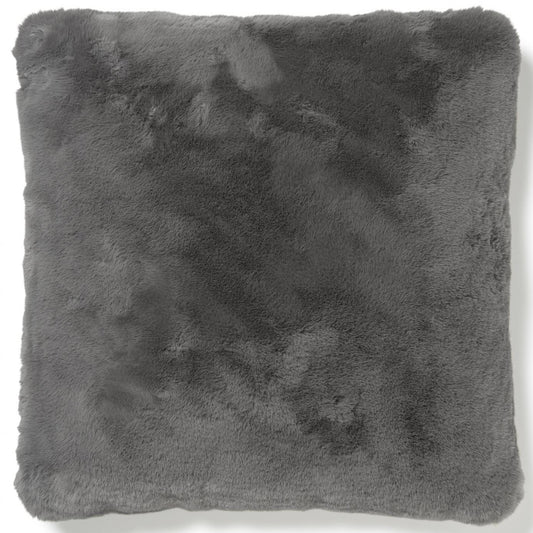 Fluffy kudde grå 45x45 cm